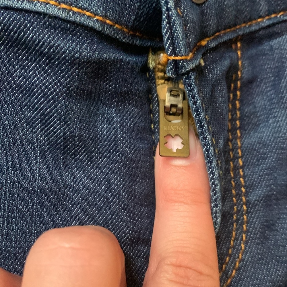 Lucky Brand Charlie Skinny Dark Wash Blue Jeans Women’s 0/25 - Picture 8 of 16